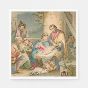 Weihnachtsbuch Napkins, Jesus Christus Serviette