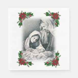 Weihnachtsbuch Napkins, Jesus Christus Serviette
