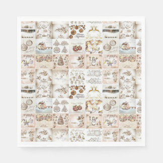 Weihnachtsbuch Napkins Serviette