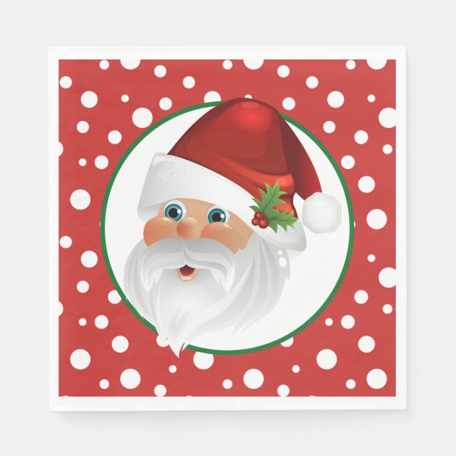 Weihnachtsbuch Napkins Serviette (Vorderseite)
