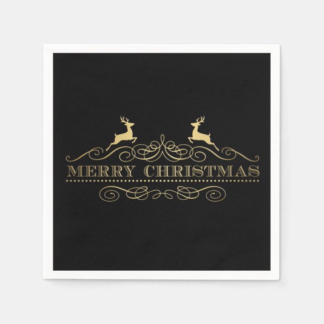 Weihnachtsbuch Napkins Serviette (Vorderseite)