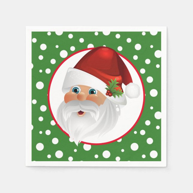 Weihnachtsbuch Napkins Serviette (Vorderseite)
