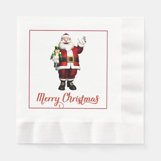Weihnachtsbuch Napkins Serviette (Vorderseite)