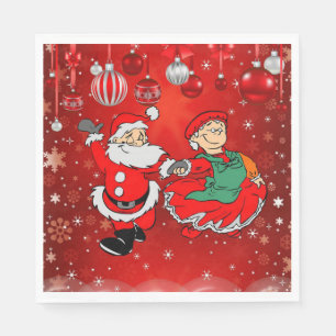 Weihnachtsbuch Napkins, Weihnachten Serviette