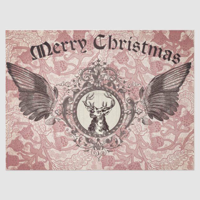 Weihnachtsbuch Seidenpapier (Vorderseite)