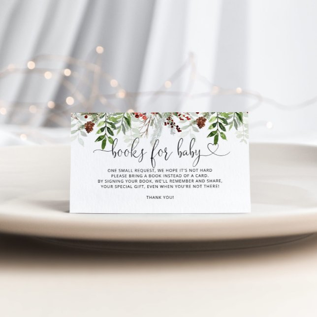 Weihnachtsbücher für das Baby Begleitkarte (Von Creator hochgeladen)