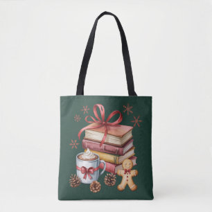 Weihnachtsbücher Lebkuchenbücher Kakao Buchliebhab Tasche