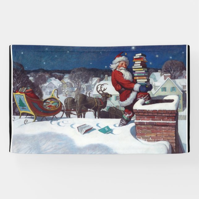 Weihnachtsbücher zu Weihnachten Banner (Horizontal)