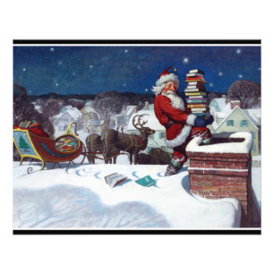 Weihnachtsbücher zu Weihnachten, Fotodruck