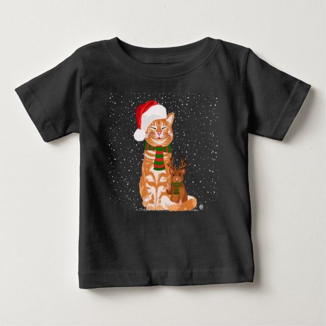 Weihnachtsbuddies Baby T-shirt (Vorderseite)