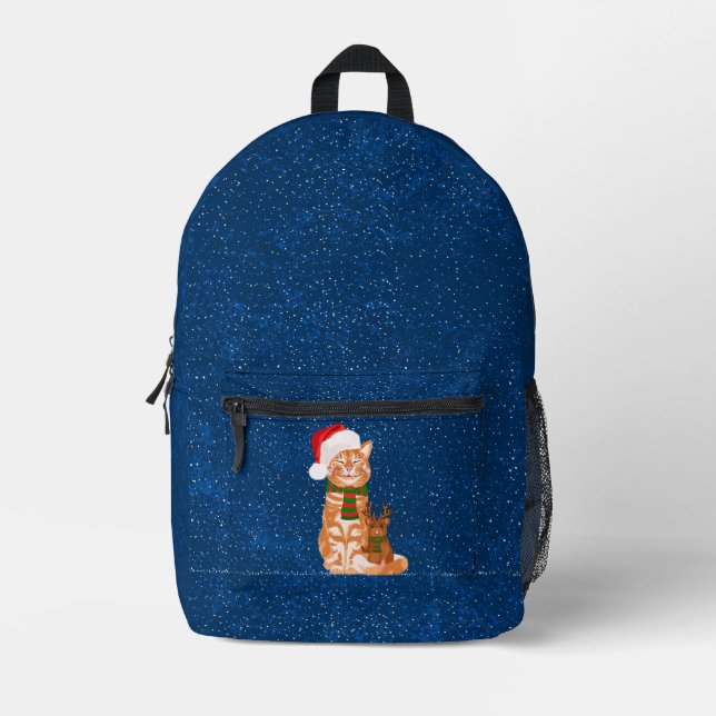 Weihnachtsbuddies Bedruckter Rucksack (Vorderseite)
