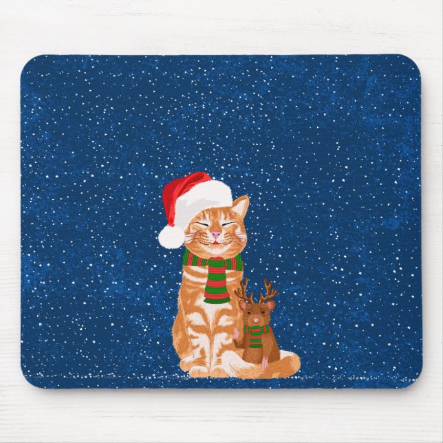 Weihnachtsbuddies Mousepad (Vorne)