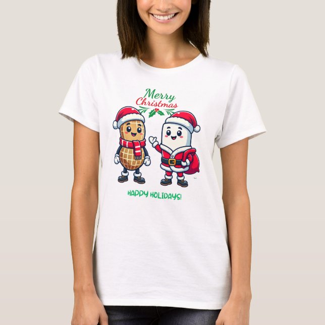 Weihnachtsbuddies T-Shirt (Vorderseite)