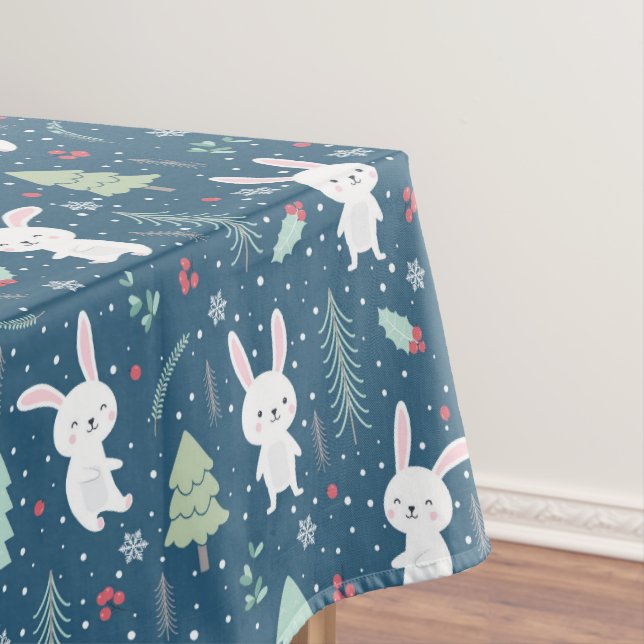 Weihnachtsbunny Tischdecke (Beispiel)