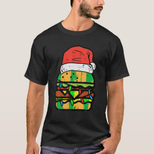 Weihnachtsburger Weihnachtsfest Weihnachtsfest Wei T-Shirt
