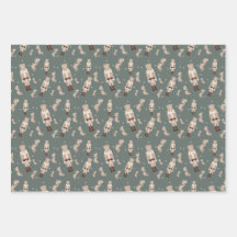 Weihnachtsbussknackpapier