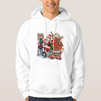 Weihnachtschaos Santa EV-Ladegerät Lustiger Hoodie