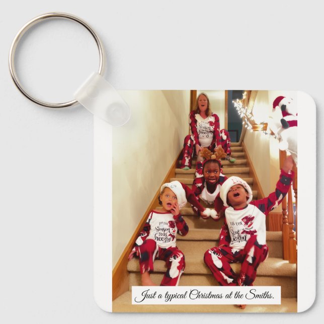 Weihnachtschaos Schlüsselanhänger (Vorderseite)