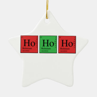 Weihnachtschemie Keramikornament