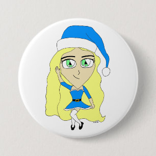 Weihnachtschibi Button