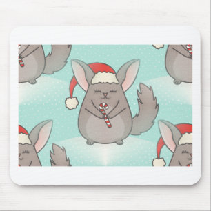 Weihnachtschinchillas Mousepad