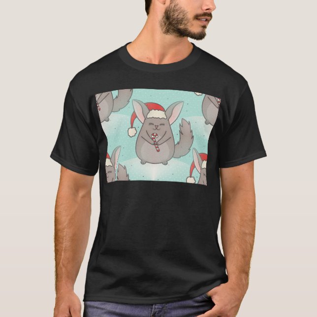 Weihnachtschinchillas T-Shirt (Vorderseite)