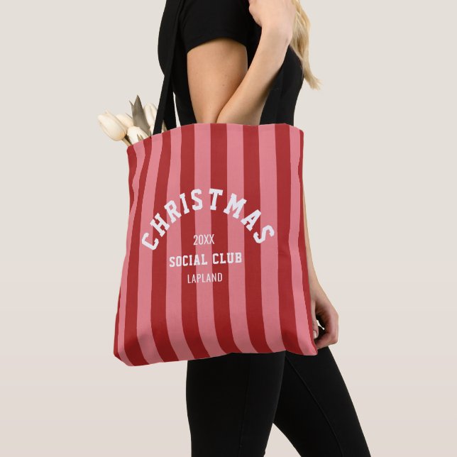 Weihnachtsclub Roter Rosa Sandstrände Tasche (Von Nahem)