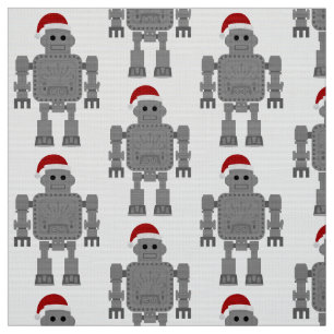Weihnachtsclubroboter Stoff