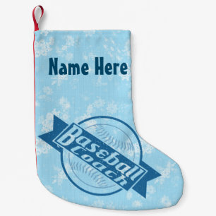 Weihnachtscoach im Baseball-Strumpf individuell an Kleiner Weihnachtsstrumpf