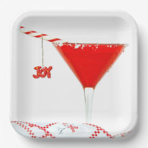 Weihnachtscocktail mit Candy Cane