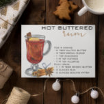 Weihnachtscocktail Rezept Schnellbitter Rum Postkarte<br><div class="desc">Dieses Design kann in dem Bereich personalisiert werden, der durch das Ändern des Fotos und/oder Textes zur Verfügung gestellt wird. Sie können auch angepasst werden, indem Sie auf Vorlage personalisieren klicken und dann auf die Schaltfläche klicken, um weitere Optionen anzupassen, um die Hintergrundfarbe zu löschen oder zu ändern, Text hinzuzufügen,...</div>
