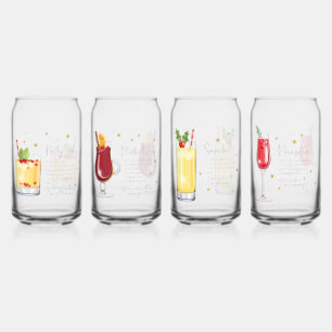 Weihnachtscocktail Rezept Set 1 Dosenglas