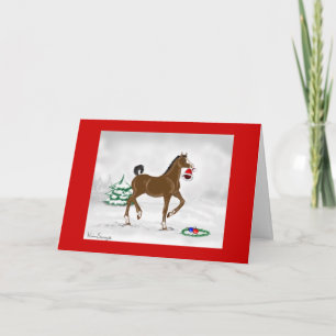 Weihnachtscolt-Karte Feiertagskarte