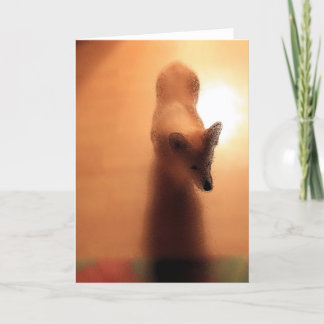 WeihnachtsCorgi Feiertagskarte