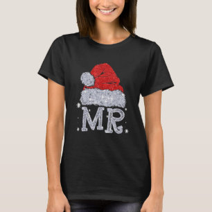 Weihnachtscouple Matching Mr. und Mrs. Weihnachtsm T-Shirt