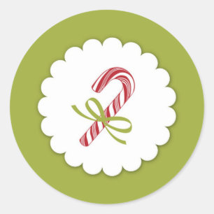Weihnachtscreme Candy Sticker
