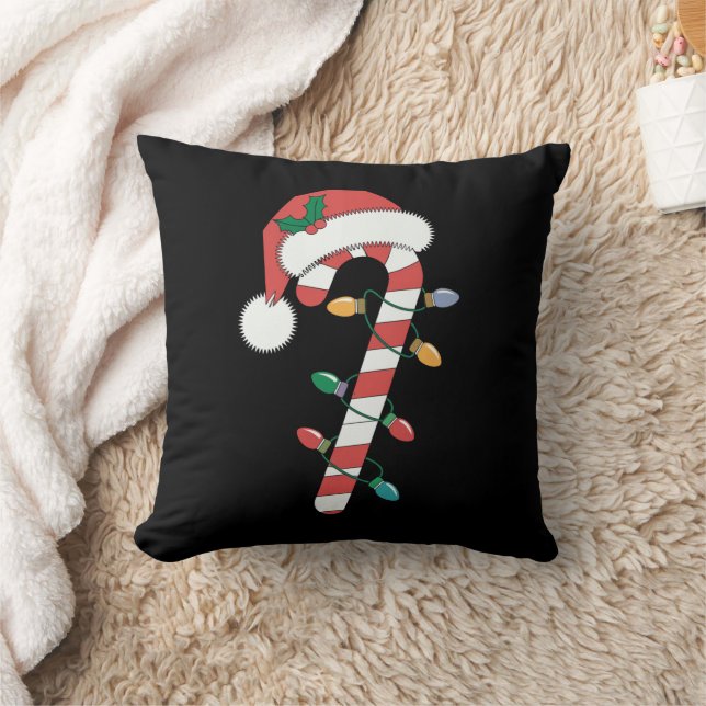 Weihnachtscreme Cane Santa Xmas Kinder Kissen (Decke)