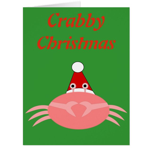Weihnachtscreme Custom Card (Vorderseite)