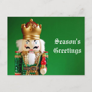Weihnachtscreme Feiertagspostkarte