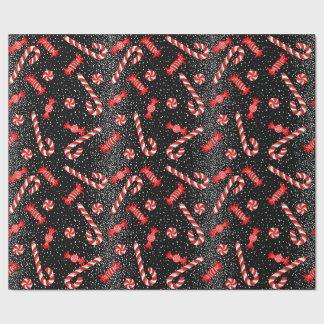 Weihnachtscreme Geschenkpapier