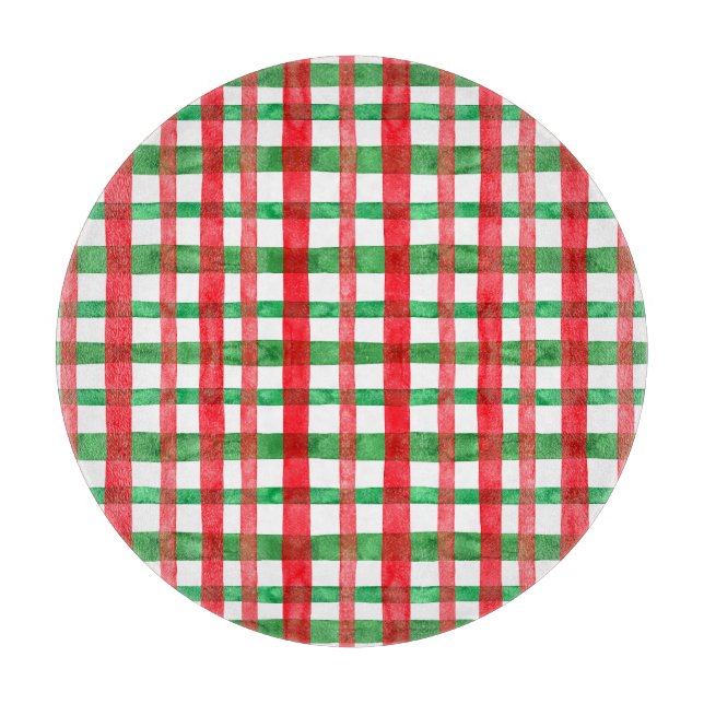 Weihnachtscreme mit Pfefferminzbonbons Weihnachtsb Schneidebrett (Vorderseite)