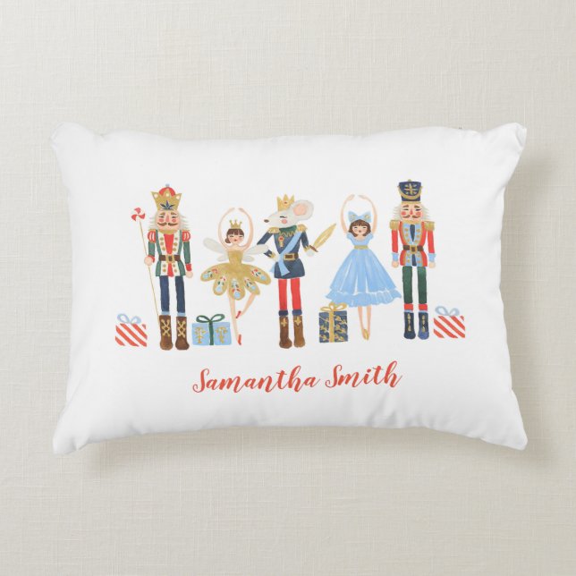 Weihnachtscreme Pillowcase Dekokissen (Vorderseite)