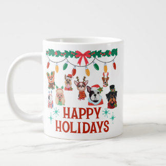 Weihnachtsdach Kaffee-Spezialtasse Jumbo-Tasse
