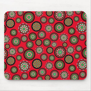 Weihnachtsdartboards Mousepad