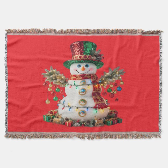 Weihnachtsdecke Decke (Vorderseite)
