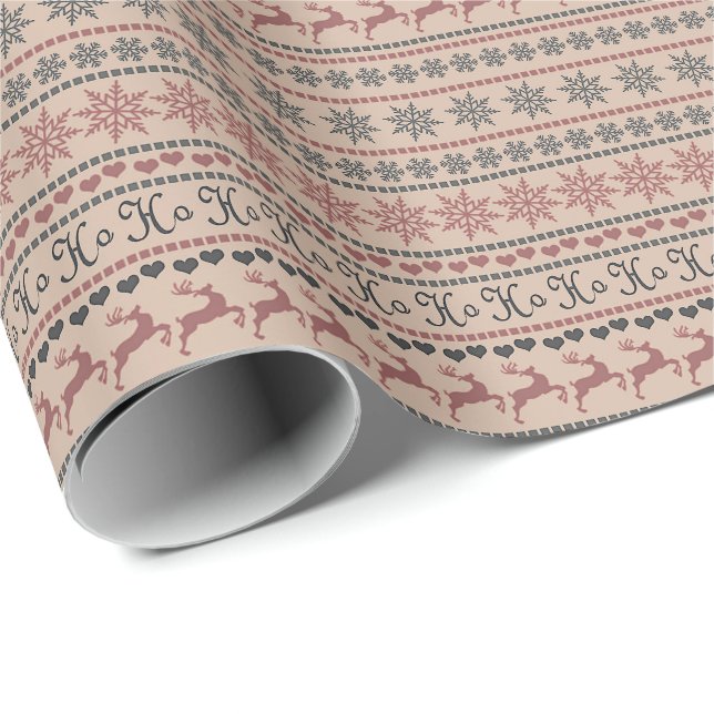 Weihnachtsdeko Geschenkpapier (Rolleneckpunkt)