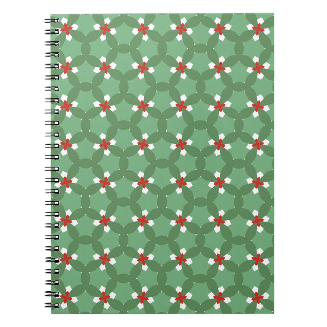Weihnachtsdekor-Kissen Notizblock (Vorderseite)