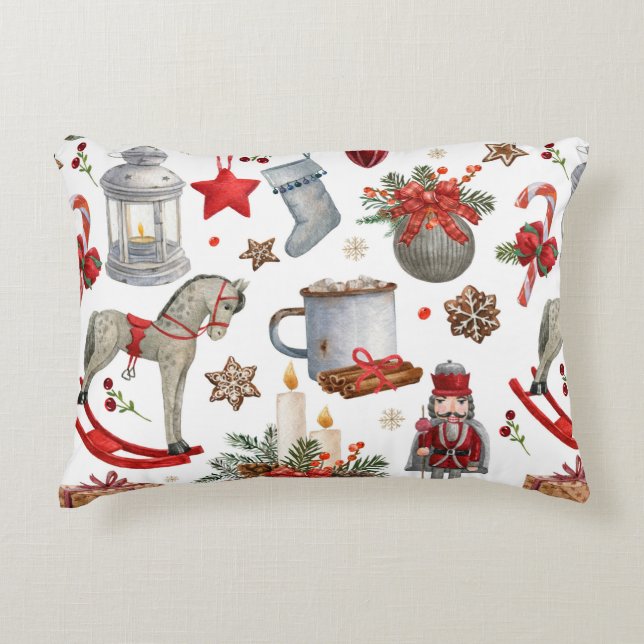 Weihnachtsdekoration Dekokissen (Vorderseite)