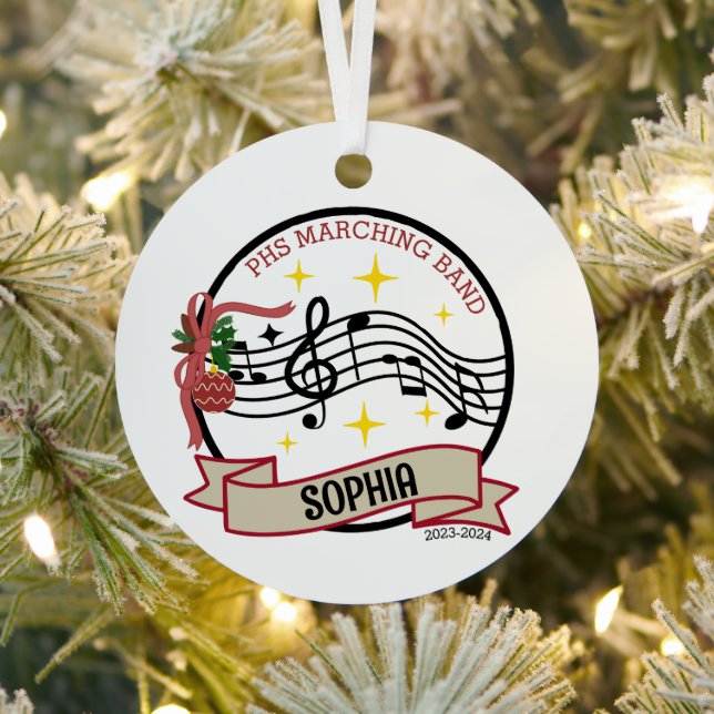 Weihnachtsdekoration der Marching Band Ornament Aus Metall (InSitu)