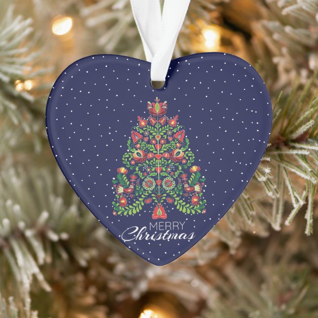 Weihnachtsdekoration des Blauen Volkes Ornament (Baum)